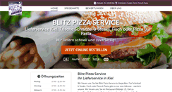 Desktop Screenshot of blitzpizza-service.de